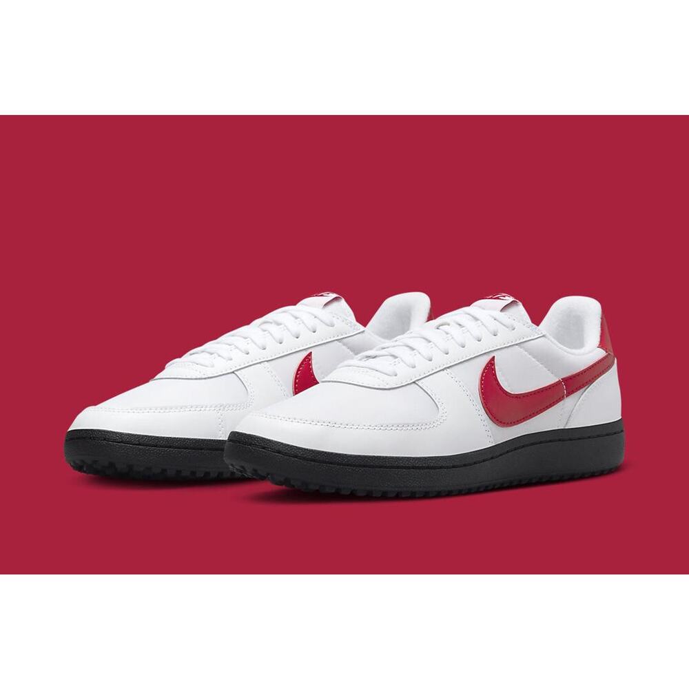 Nike White and Red Athletic Shoes
